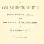 Autobiography of mary anthony dooley.