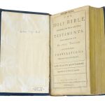 The holy bible, the testaments, and other translations.