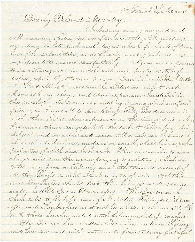 A handwritten letter with handwriting on it.